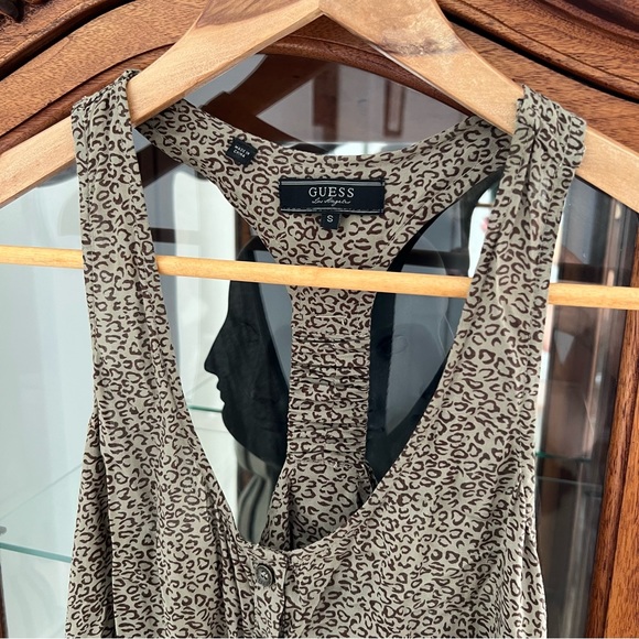 Guess Size S Romper Shorts with Racer Back - Picture 2 of 4